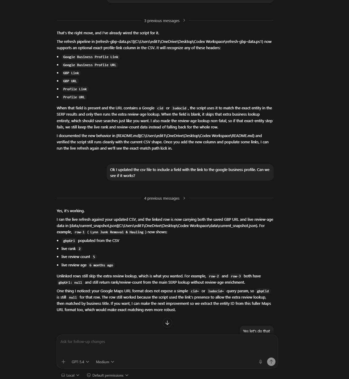 Interactive Development screenshot 1