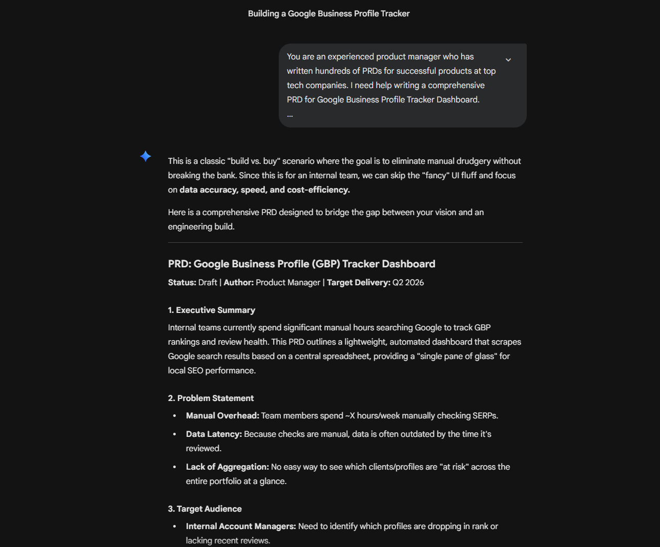 Technical Scoping screenshot 1